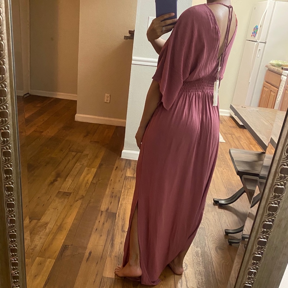 Lovestitch kimono sleeve Annabelle maxi dress